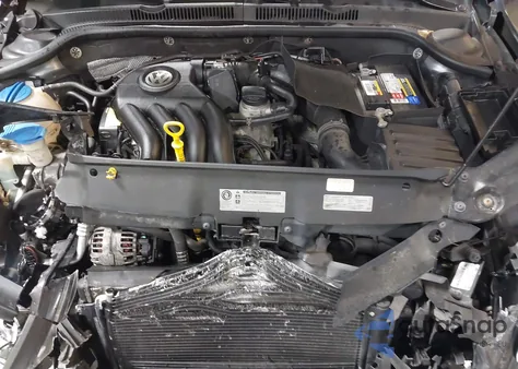 2014 Volkswagen Jetta 2.0L S z USA, uszkodzony, nr VIN 3VW2K7AJ3EM324807